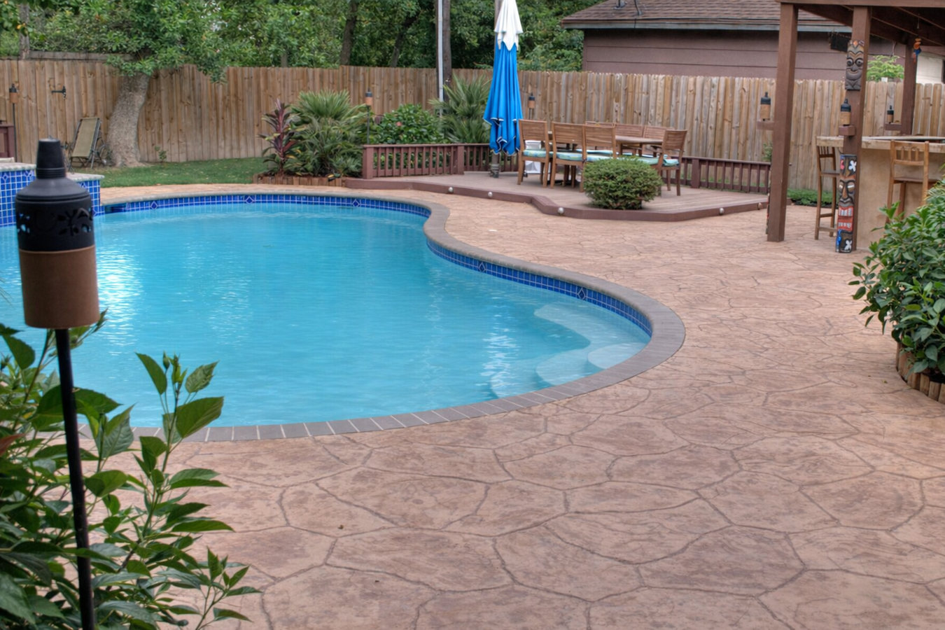 Concrete pool decks in La Mesa, CA